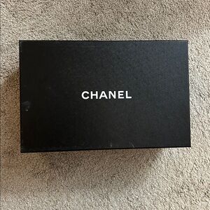 Chanel Classic Black shoe Box